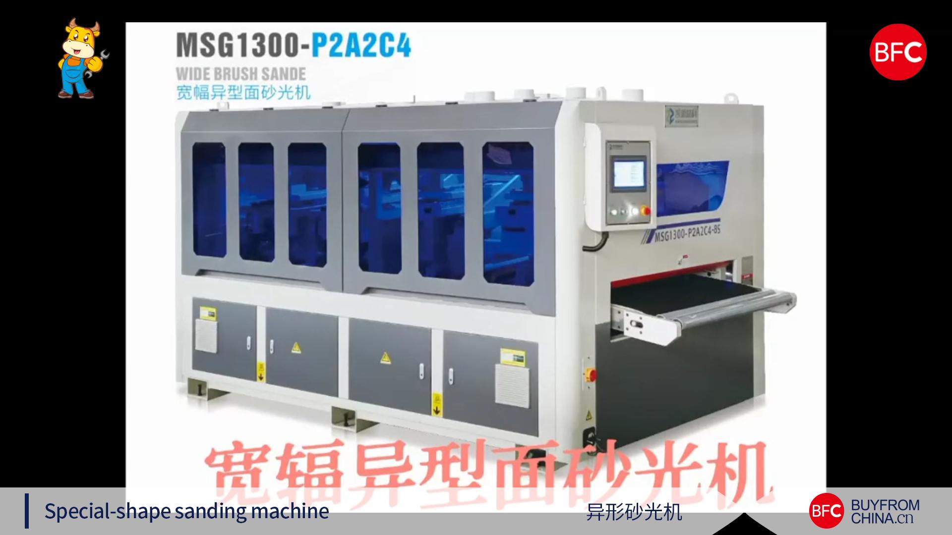 Special-shape sanding machine