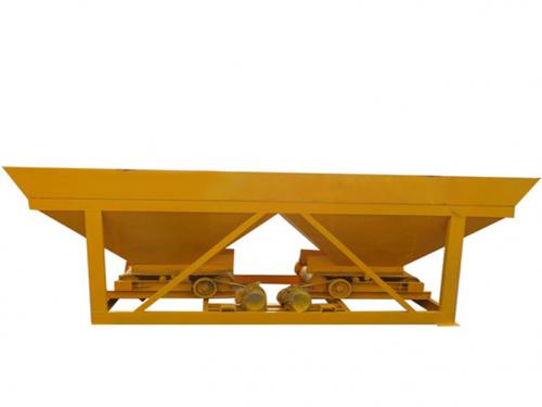 Double warehouse batching machine
