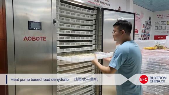 Heat pump based food dehydrator (Drying lemon with dryer)