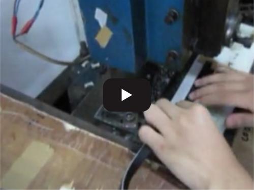 Leather belt production line